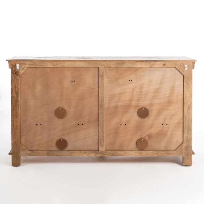 Easton Mango Wood 4-Door Sideboard