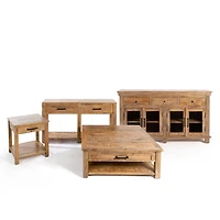 Easton Mango Wood 4-Door Sideboard