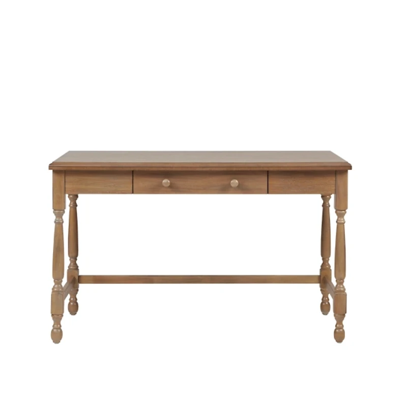 Martha Stewart Natural Wood Turned Legs Desk