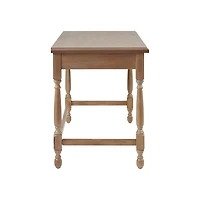 Martha Stewart Natural Wood Turned Legs Desk