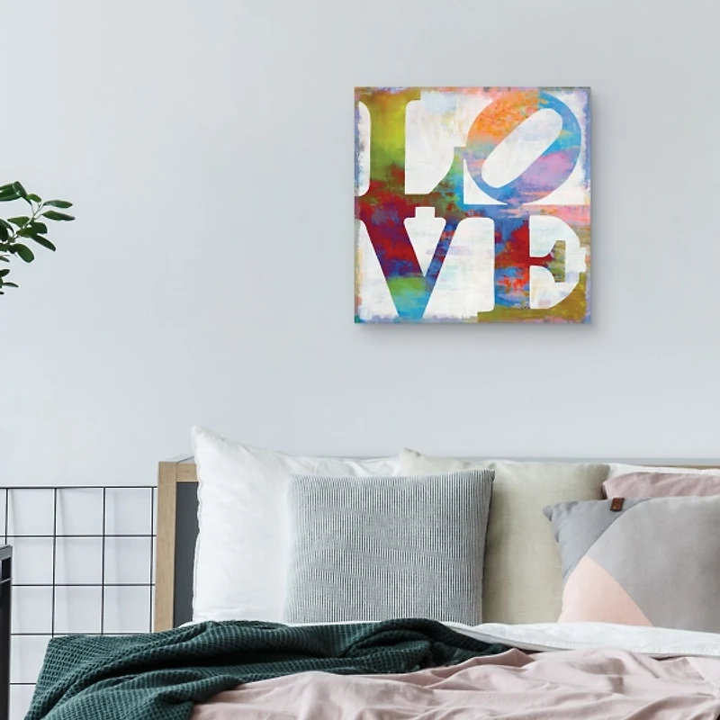 Love in Color Canvas Art Print