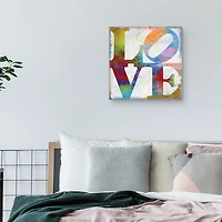 Love in Color Canvas Art Print