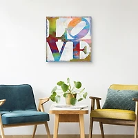 Love in Color Canvas Art Print