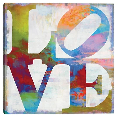 Love in Color Canvas Art Print