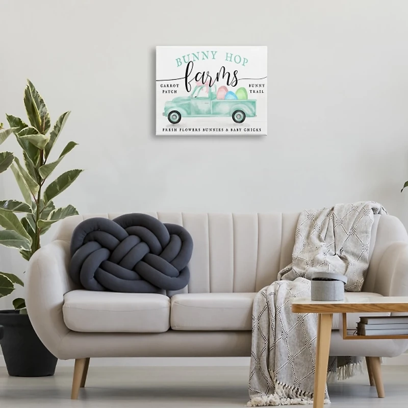 Bunny Hop Farm Framed Easter Wall Art