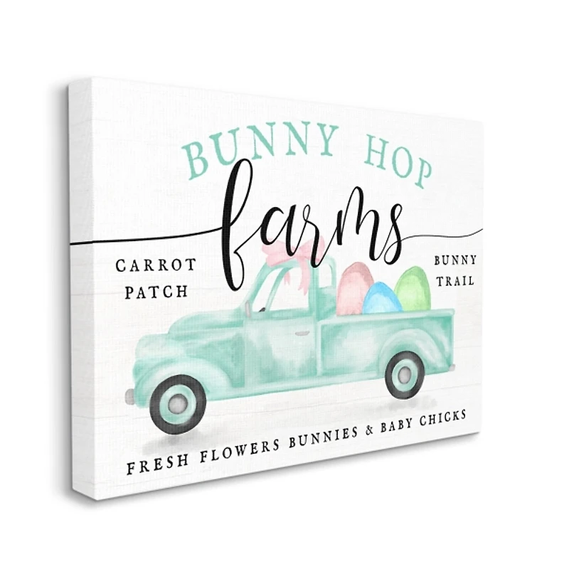 Bunny Hop Farm Framed Easter Wall Art