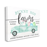 Bunny Hop Farm Framed Easter Wall Art