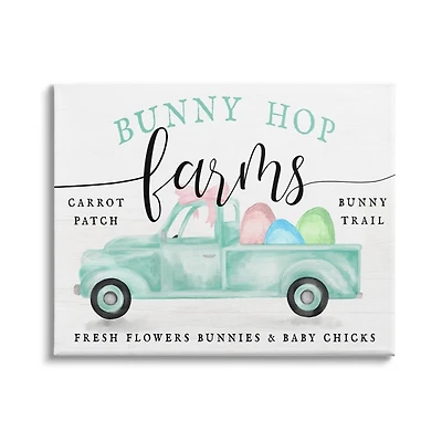 Bunny Hop Farm Framed Easter Wall Art
