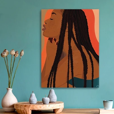 The Calm Colorful Canvas Art Print