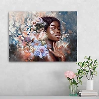 Her Secret Garden Canvas Art Print