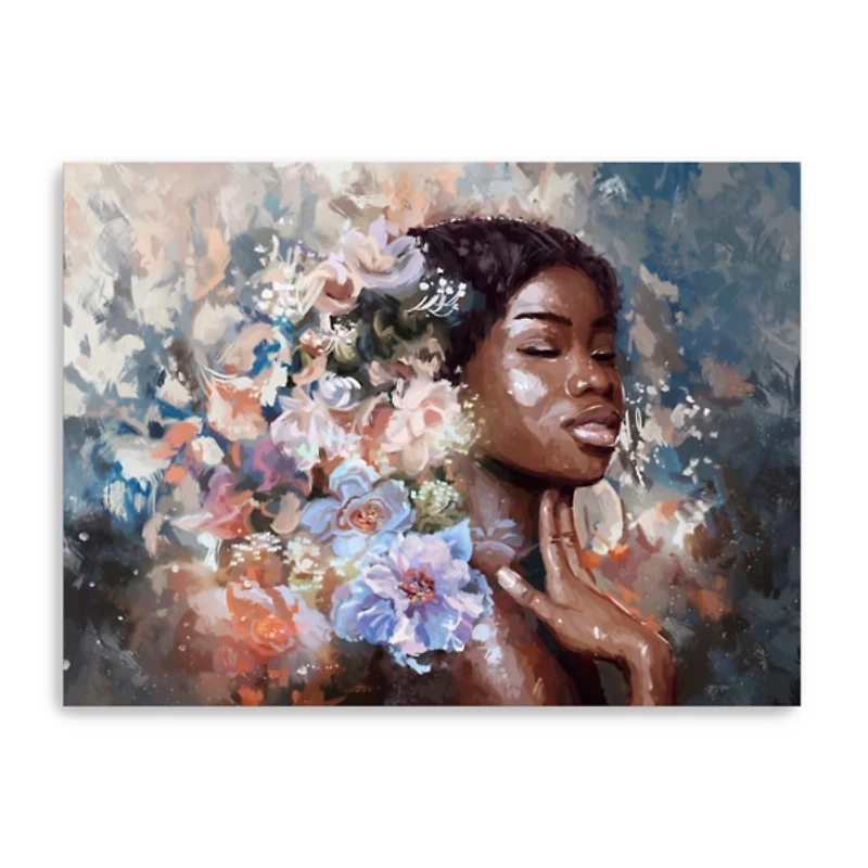 Her Secret Garden Canvas Art Print