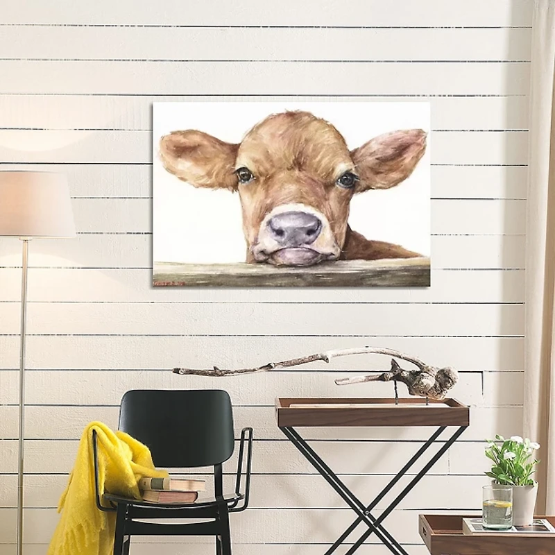 Calf Giclee Canvas Art Print, 40x26
