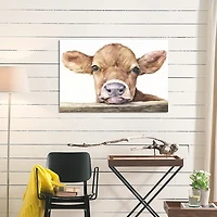 Calf Giclee Canvas Art Print, 40x26