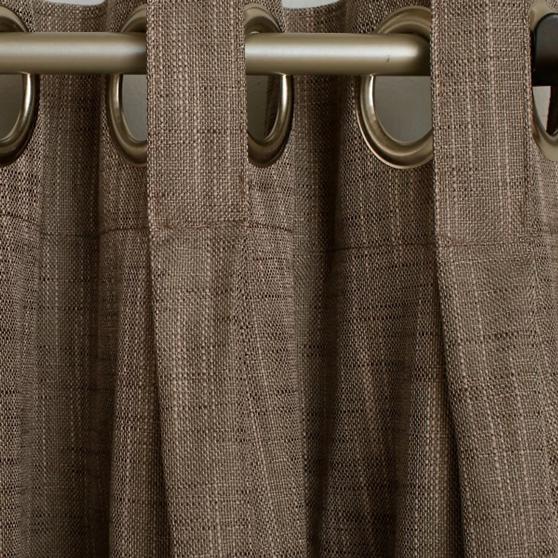 Sand Box Pleated Single Curtain Panel, 84 in.