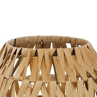 Natural Tone Faux Seagrass Coastal Vase