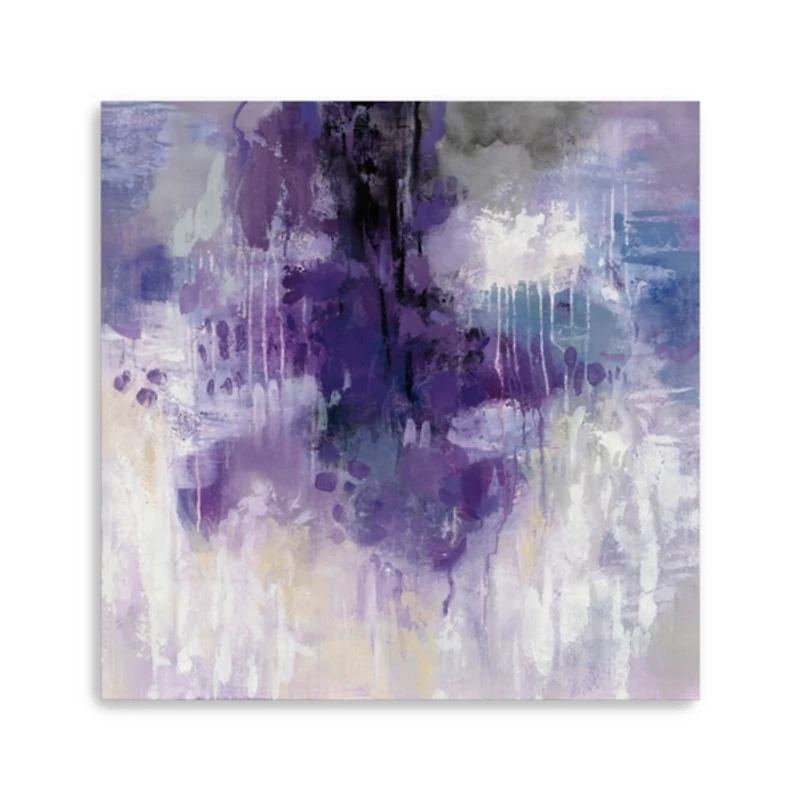Violet Rain Canvas Art Print