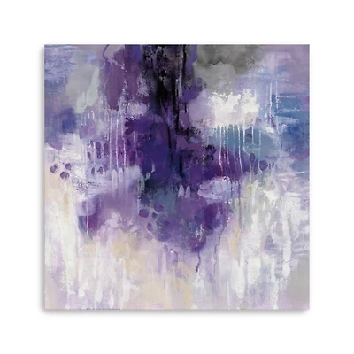 Violet Rain Canvas Art Print