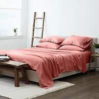 Clay Solid 6-pc. Queen Sheet Set