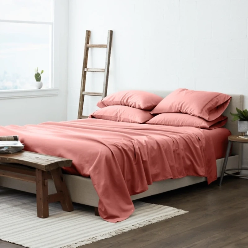 Clay Solid 6-pc. Twin Sheet Set