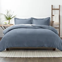 Stone Blue 2-pc. Twin Duvet Cover Set