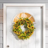 Sunflower Abundance Wreath