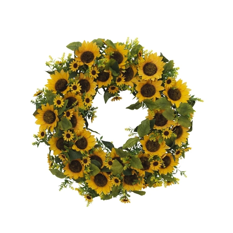 Sunflower Abundance Wreath