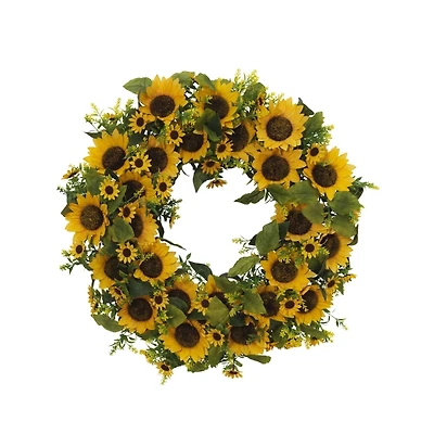 Sunflower Abundance Wreath