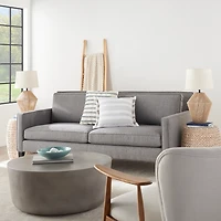 Natural Woven Jute Urn Table Lamp