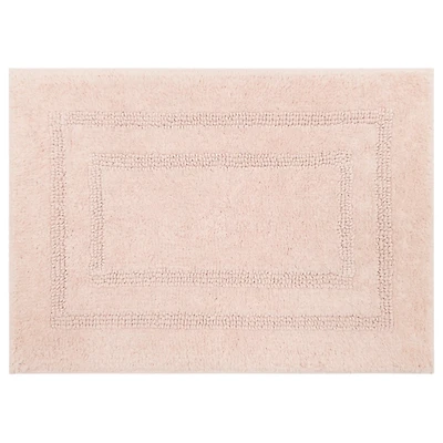 Blush Reversible Cotton Bath Mat, 45 in.