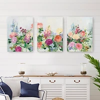 The Cutting Garden 3-pc. Canvas Art Print Set
