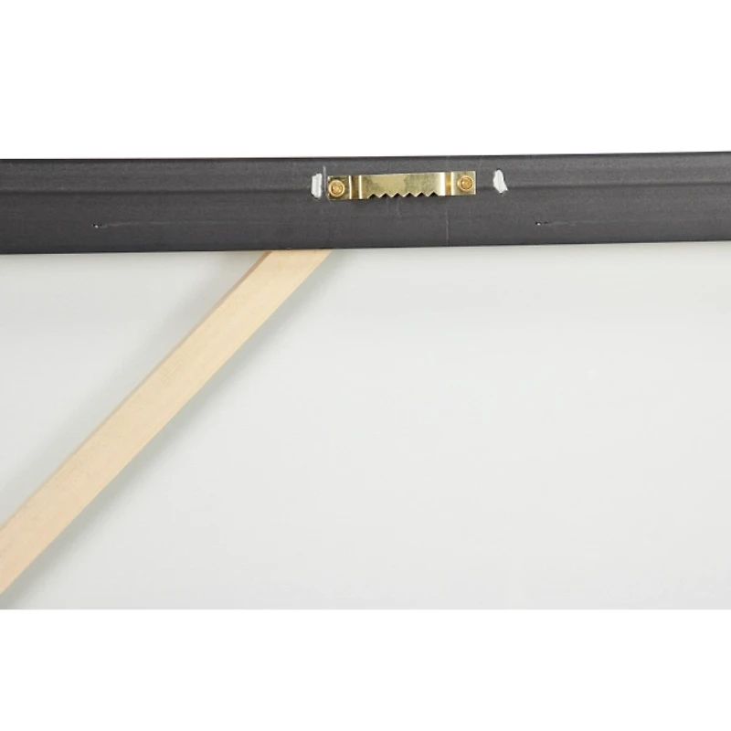 Resting Rowboat Framed Canvas Art Print