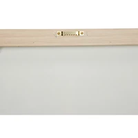 Tree Line Landscape Framed Canvas Art Print