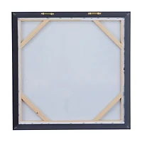 Rainy Paris Blues Transitional Framed Wall Art