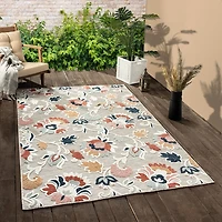 Mara Floral Blossom Indoor/Outdoor Area Rug