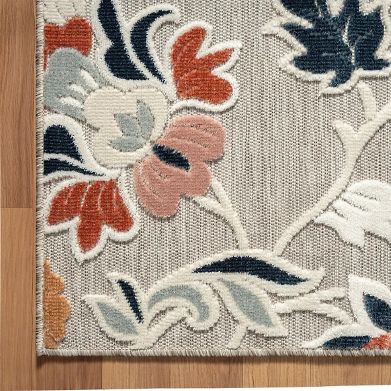Mara Floral Blossom Indoor/Outdoor Area Rug