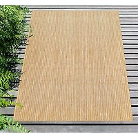 Sand Intertwine Santal Indoor/Outdoor Rug, 6x9