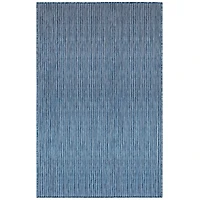 Navy Intertwine Indoor/Outdoor Area Rug