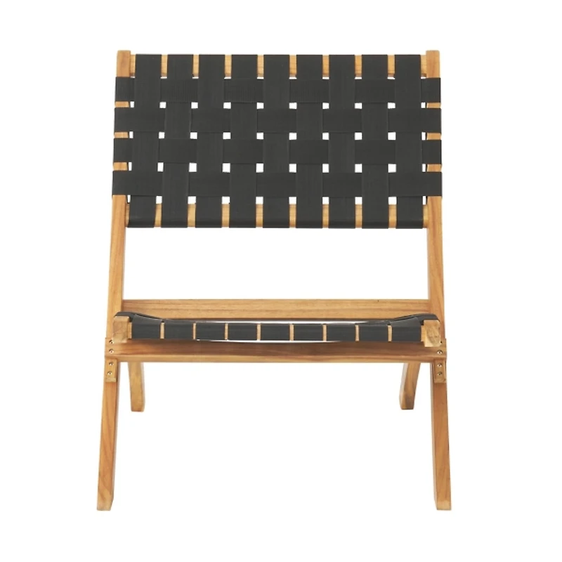 Honey Acacia Wood Low Slung 3-pc. Bistro Set