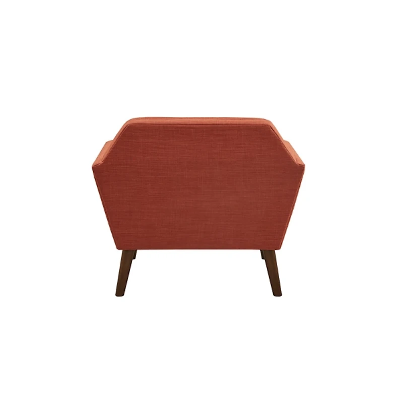 Spice Button Tufted Accent Chair