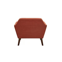 Spice Button Tufted Accent Chair