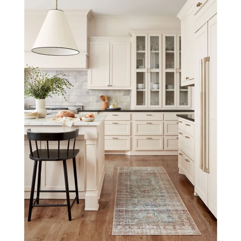 Chris Loves Julia x Loloi Jules Lagoon Rug, 5x7