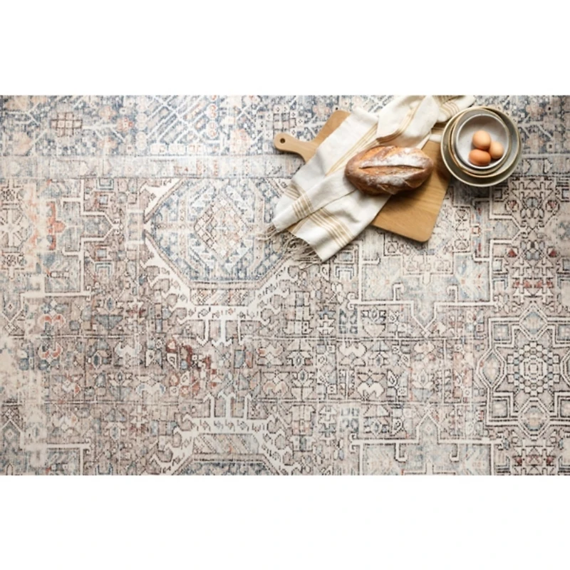 Chris Loves Julia x Loloi Jules Natural Rug