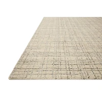 Chris Loves Julia x Loloi Polly Tan Grid Rug, 2x9