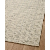 Chris Loves Julia x Loloi Polly Tan Grid Rug, 2x9
