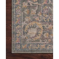 Chris Loves Julia x Loloi Rosemarie Gray Rug, 3x5