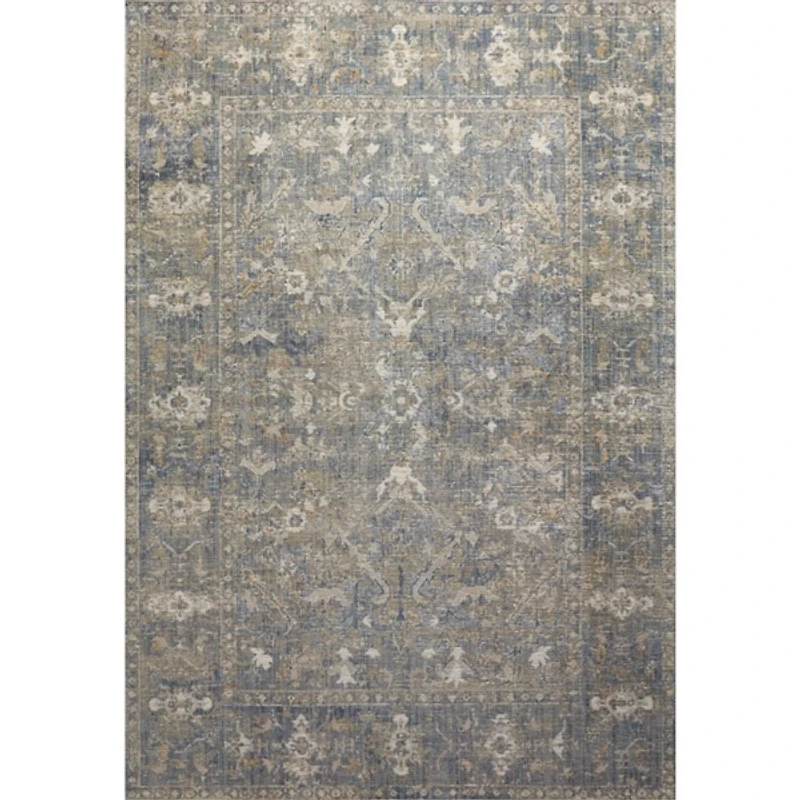 Chris Loves Julia x Loloi Rosemarie Blue Rug, 2x4