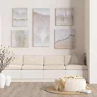 Natural Essence Canvas Art Prints, Set of 5