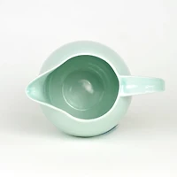 Seafoam and Onyx Serving Pitcher