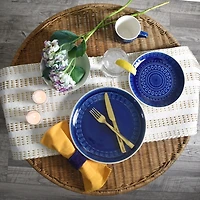 Blue Tessa 16-pc. Dinnerware Set
