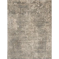 Gray and Beige Tally Textured Area Rug, 7x9